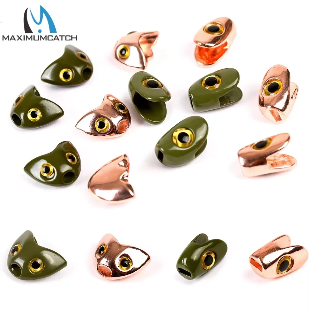 MAXCATCH Cuentas tungsteno Sculpin para atado de moscas - imagen 2