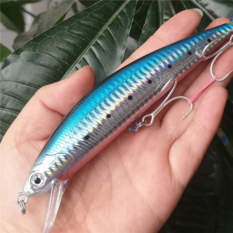 Señuelo minnow hundido de plástico duro SWOLFY