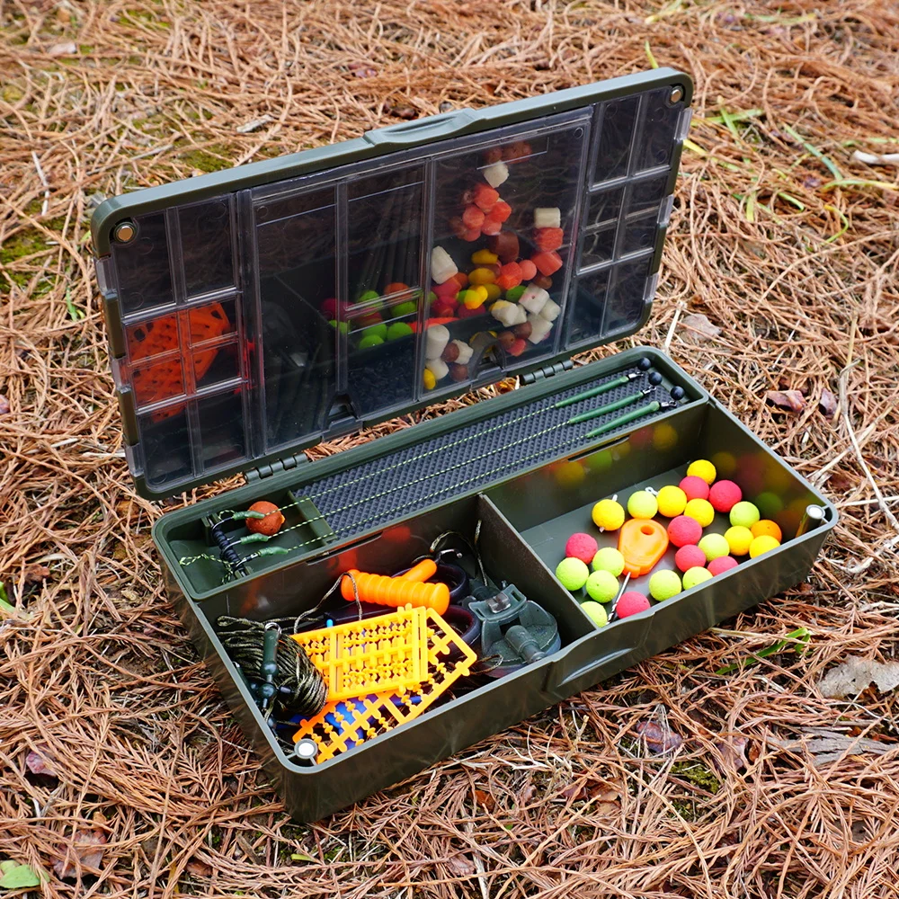 Hirisi caja organizadora de pesca con compartimentos magnéticos portátil - imagen 3