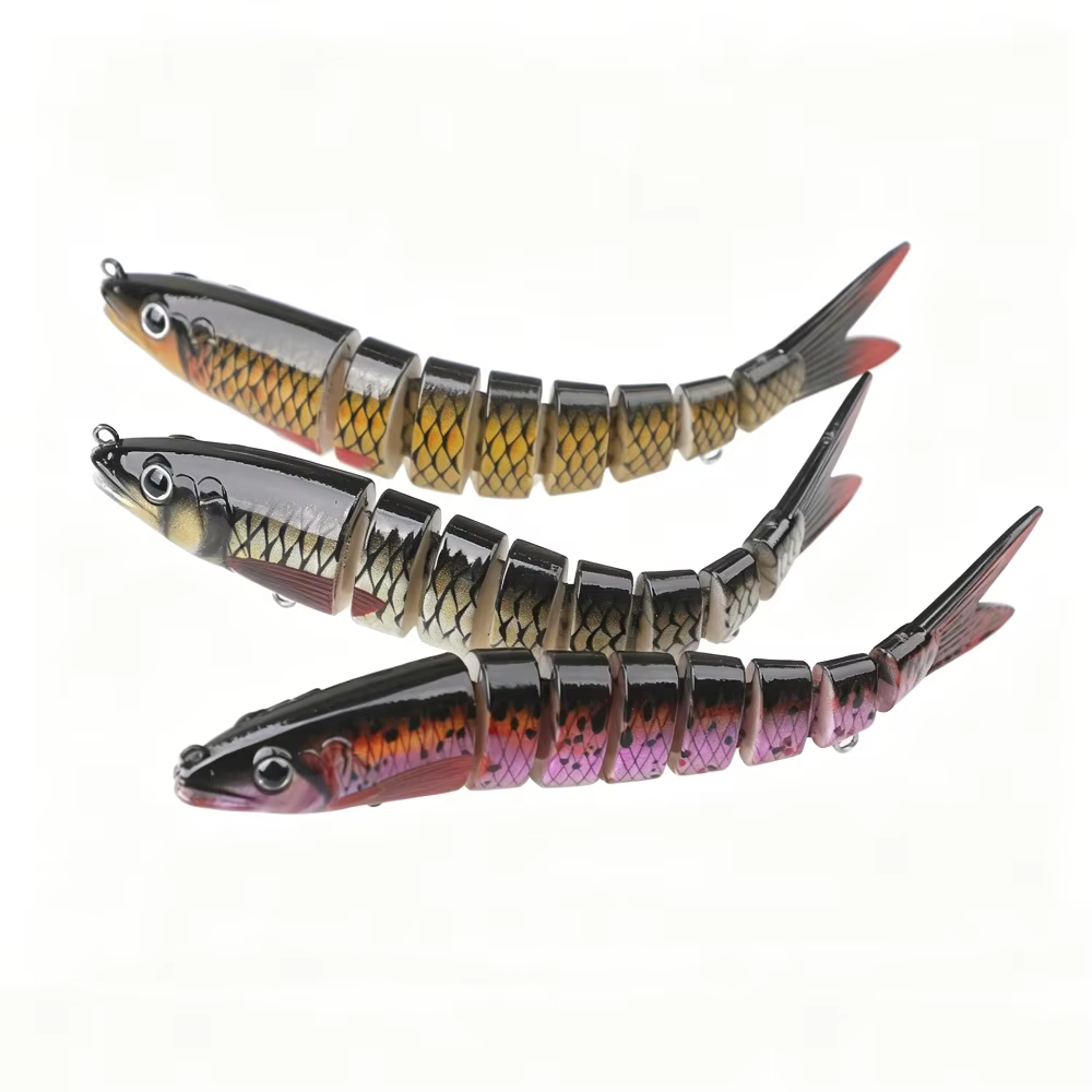 Señuelo articulado de 8 segmentos 13 cm 20 g – Natación lenta - imagen 3