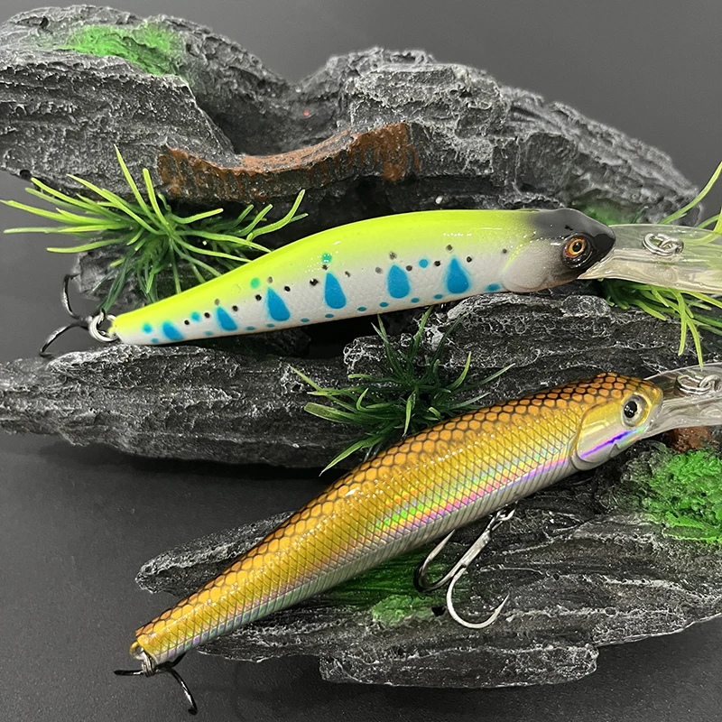 Wobbler Minnow hundible para trucha y lucioperca – Swimbait
