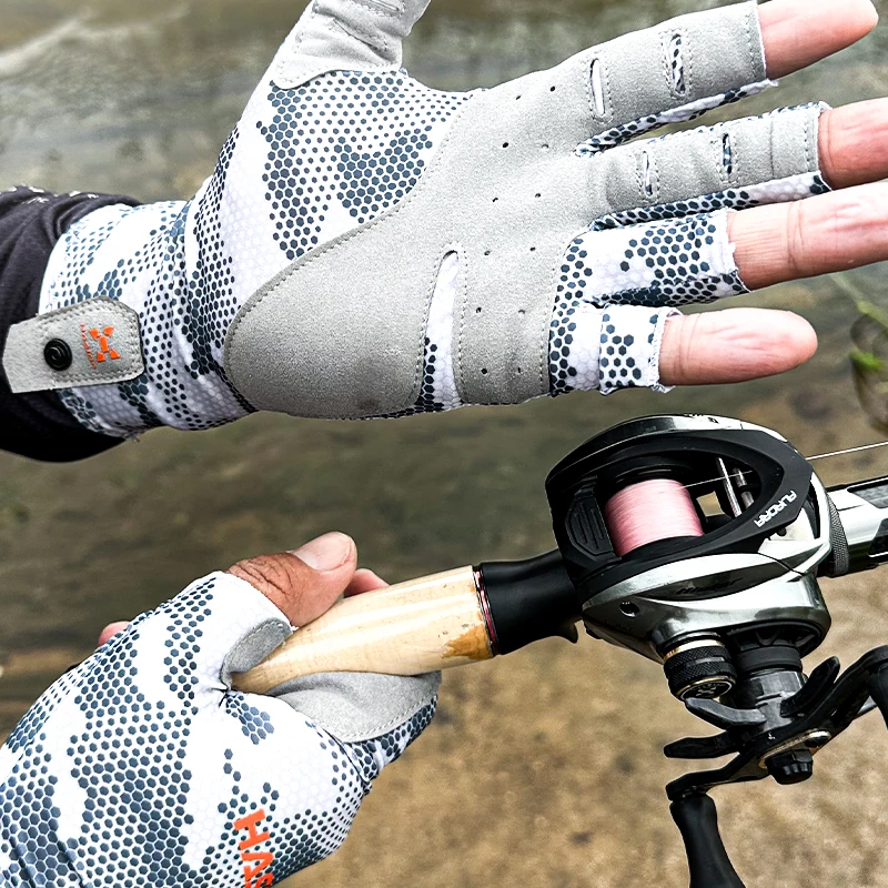 Guantes pesca silicona HISTAR antideslizantes – Secado rápido