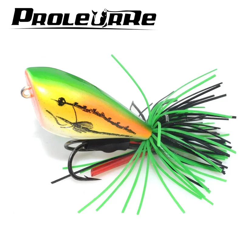 Topwater Frog rana de superficie para lubina en invierno - imagen 2