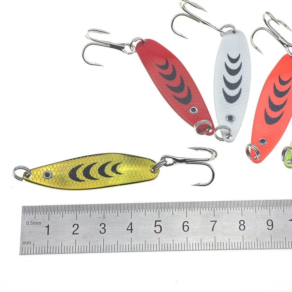 Cuchara giratoria para trucha VIB con lentejuelas - imagen 3