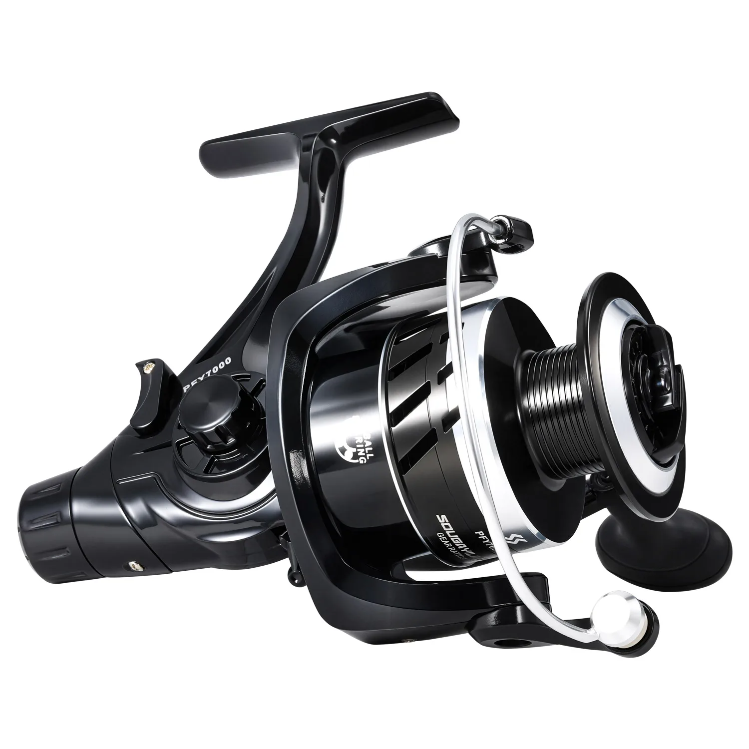 Carrete Spinning Sougayilang 5.0:1 – Freno trasero y bobina aluminio - imagen 2