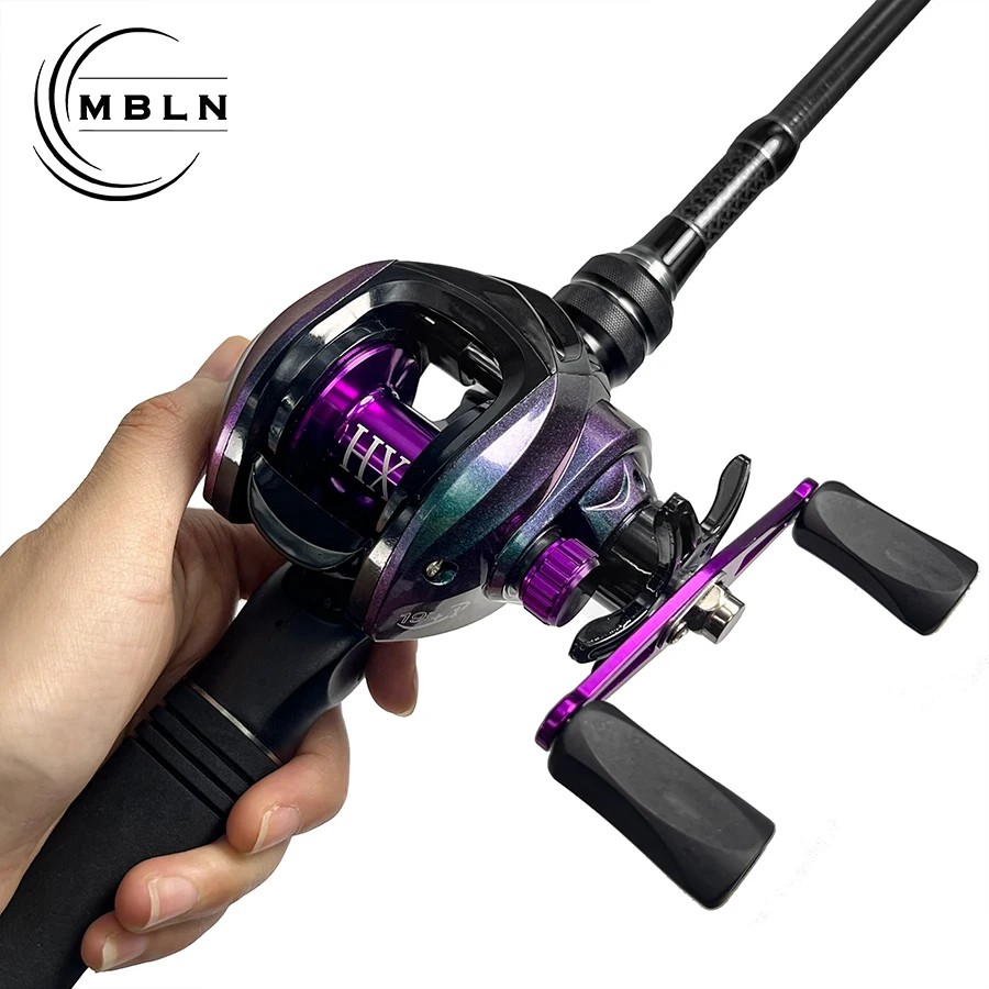 Combo Caña y Carrete Baitcasting MBLN para Pesca de Lubina - imagen 2