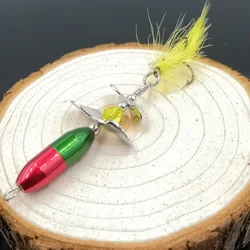 OUTKIT Doble Paleta Spinner para trucha