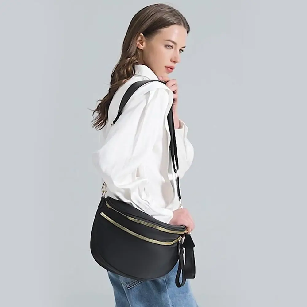 Bolso sling ligero para pesca con correa ajustable
