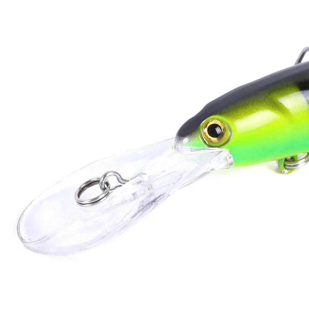 Señuelo wobbler minnow láser de lengua larga – Crankbait - imagen 2