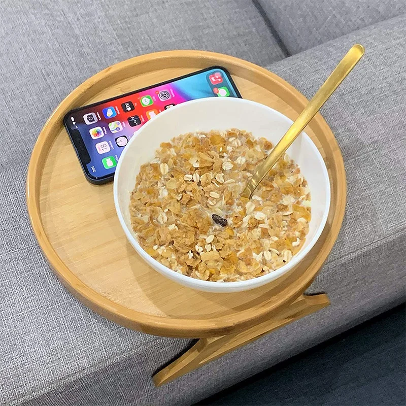 Bandeja de Madera con Clip para Montajes de Pesca