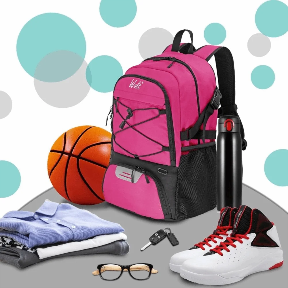 Mochila impermeable de gran capacidad con compartimento separado - imagen 5