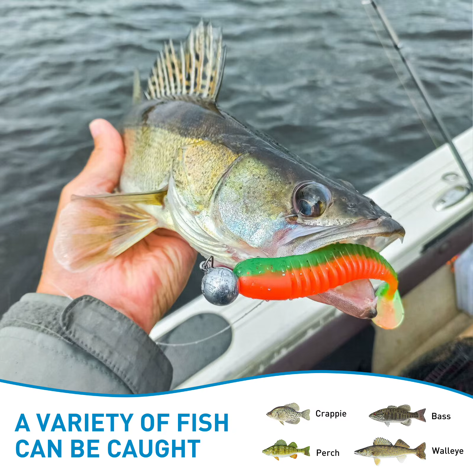 Anzuelos jig head con cabeza de plomo redonda