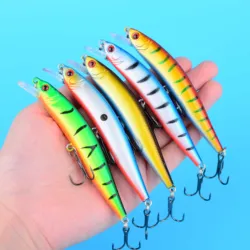 Wobbler Minnow Crank Jerkbait señuelo artificial para lucio y bass