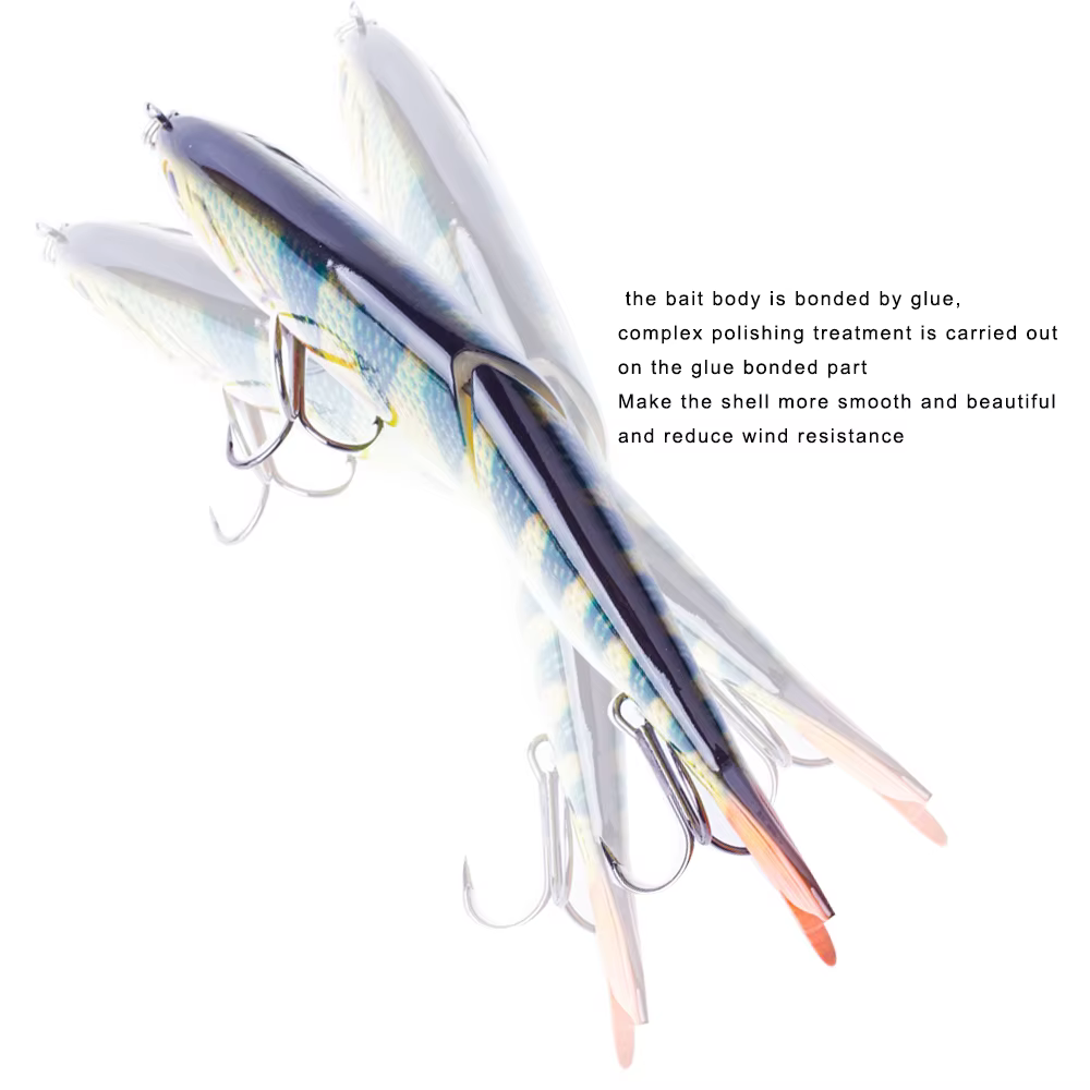 Swimbait lento articulado para lucio - imagen 3