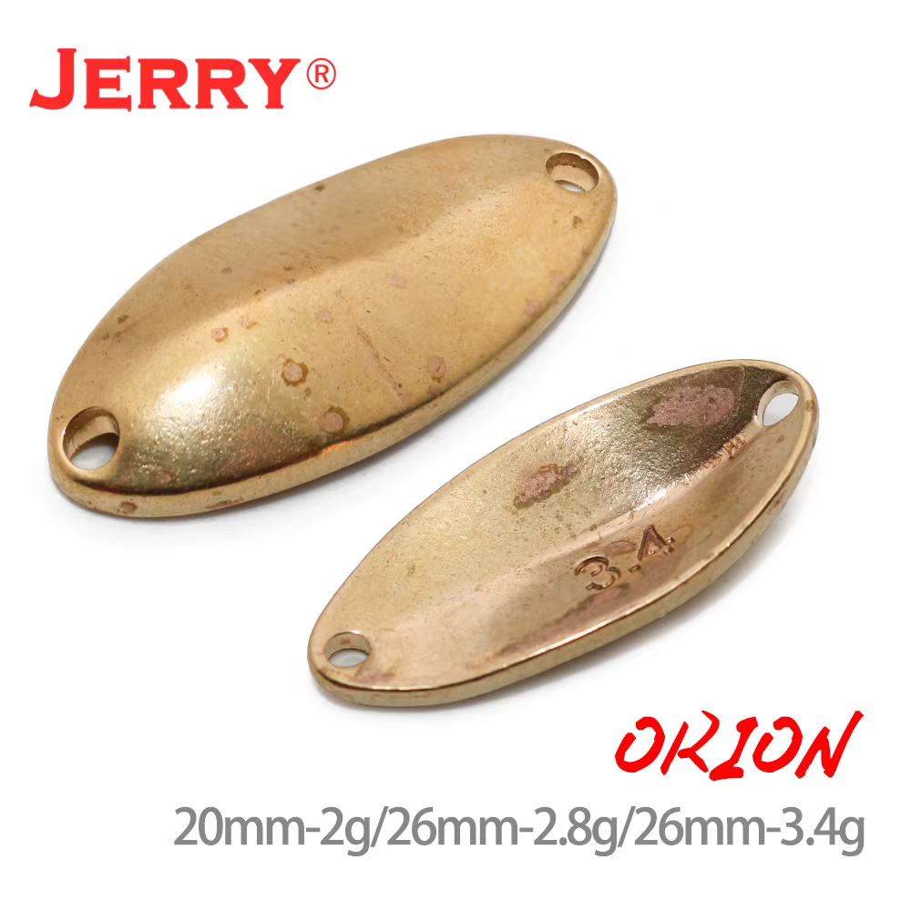 Jerry Orion Micro Spoon - Cuchara señuelo trucha 3.4g cobre