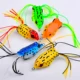 Proberos Señuelo Rana Topwater de vinilo con anzuelos y ojos 3D - imagen 2