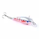 Señuelo Minnow de plástico con ojos 3D y anzuelos triples - imagen 3