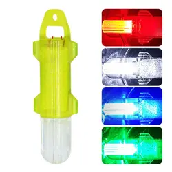 Lámpara LED sumergible para pesca nocturna, luz intermitente