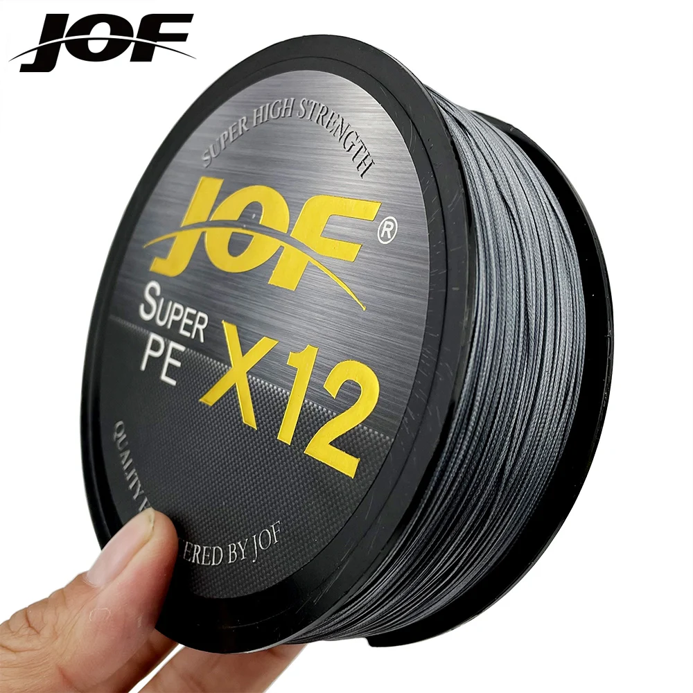 Hilo trenzado PE multifilamento JOF X12 12 hebras – Mar - imagen 3