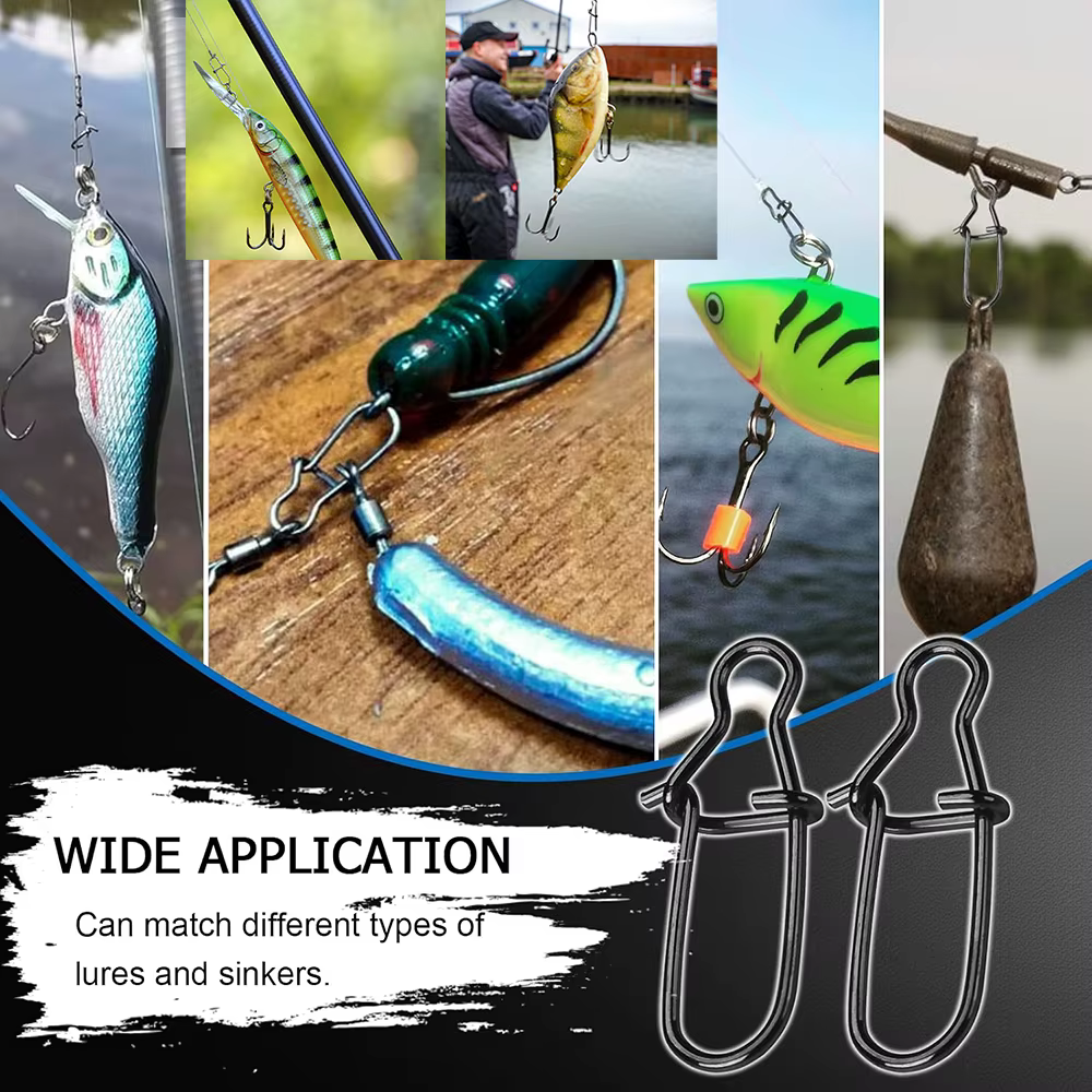 Accesorio de pesca con cierre rápido