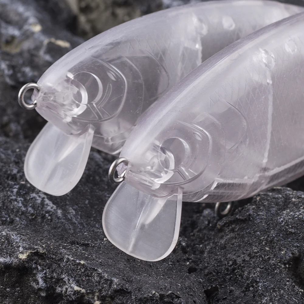 Dr.Holife Swimbait articulado sin pintar blanco - cebo de pesca DIY - imagen 2