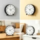Reloj despertador analógico de cuarzo redondo no silencioso - imagen 5