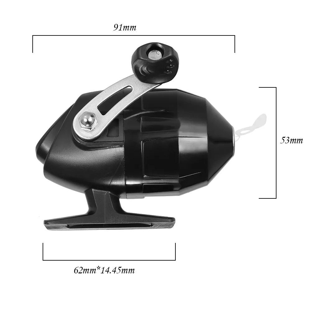 Carrete Spincast cerrado ABS con giro suave para principiantes - imagen 2