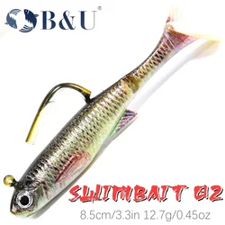 B&U Anzuelo Swimbait para Lubina, Perca y Lucio