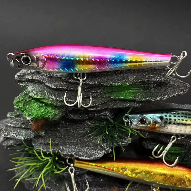 Señuelo minnow hundido para pesca de lubina - imagen 5
