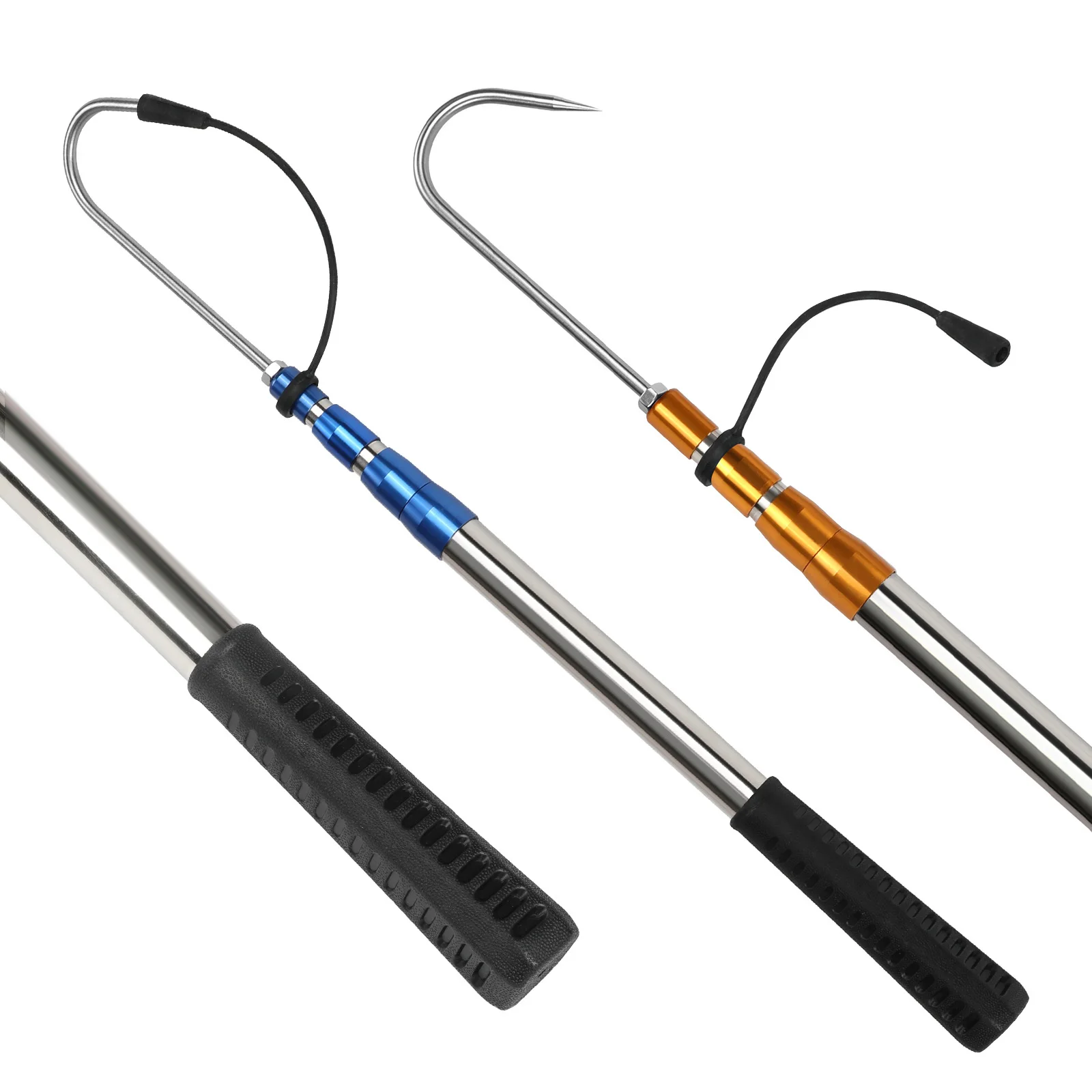 SANLIKE Gancho de Pesca Telescópico ligero y afilado para agua salada - imagen 5