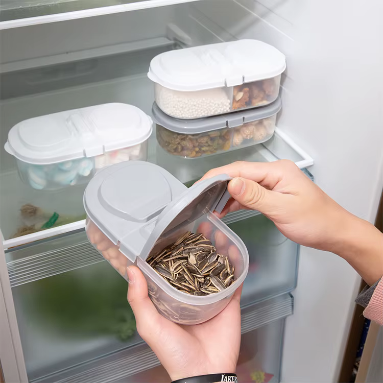 Caja portátil protectora de plástico para pesca y alimentos
