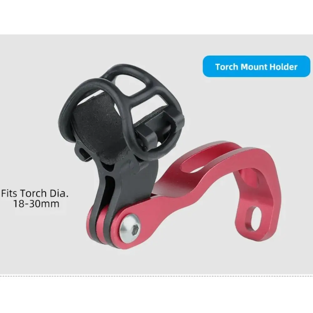 Soporte luz delantera MTB plegable para GoPro - imagen 2