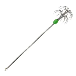 Gancho fluorescente cebo calamar – Diseño único capa muelles costeros