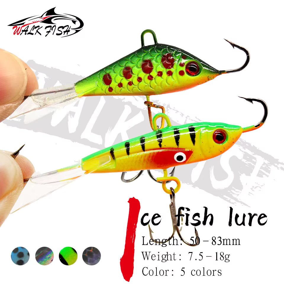 Señuelo artificial Walk Fish para hielo, carpa, lucio y perca - imagen 4