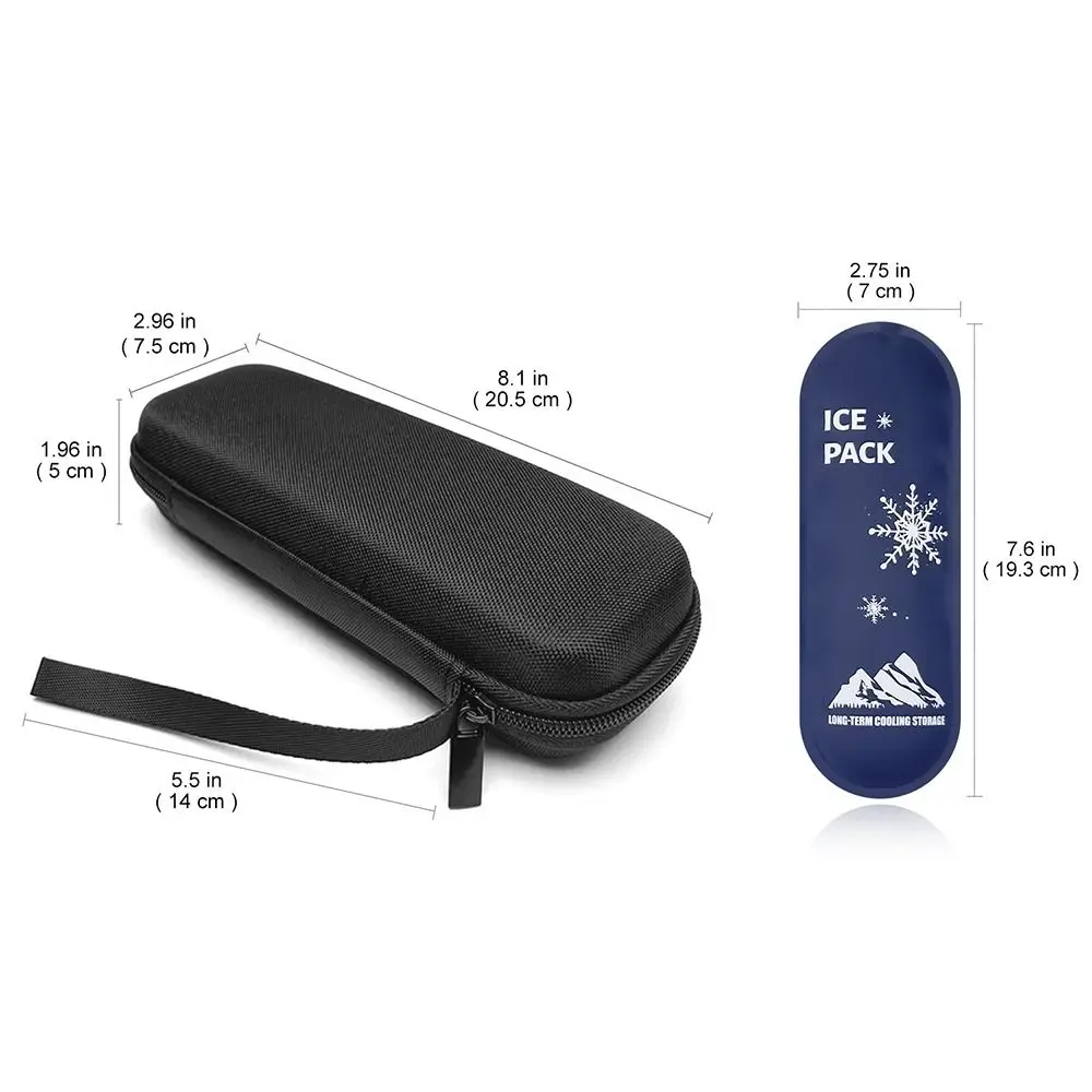Neceser térmico para insulina resistente al agua con bolsillo gel - imagen 5