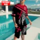 Camiseta y pantalón corto Caballero Templario para pesca 3D - imagen 2