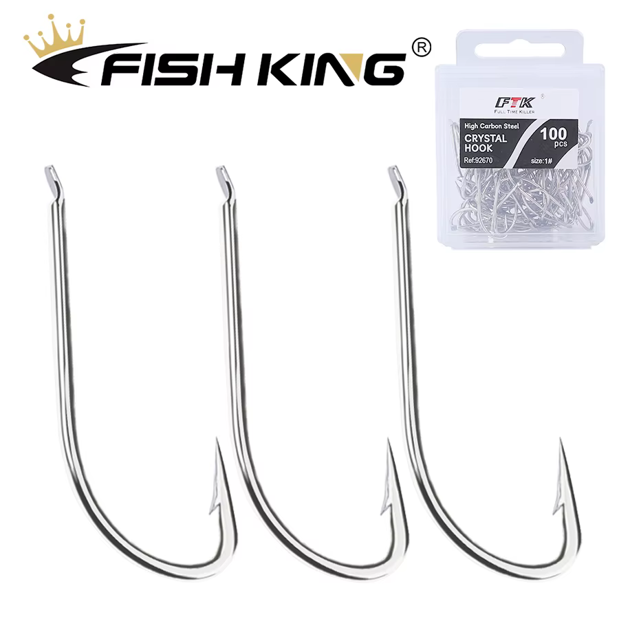 Anzuelo FISH KING Simple - Acero carbono para lubina - imagen 5