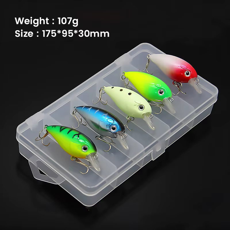 Bazooka Crankbait Rock Flotante – Señuelo Bass Pike - imagen 4