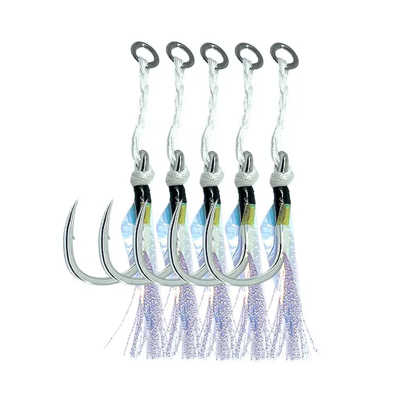 Anzuelos jigging pesado con asistencia luminosa para agua profunda - imagen 4