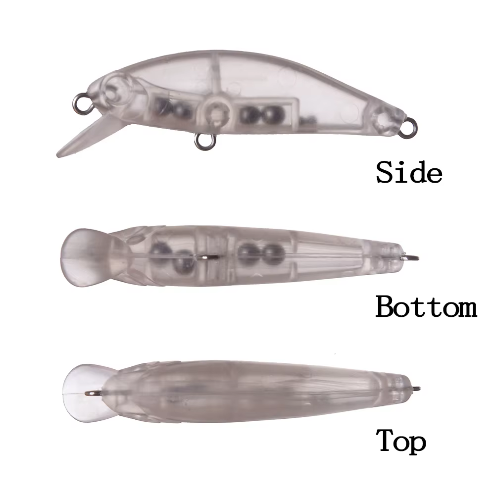Señuelo Minnow Artificial Chan'sHuang 5,6 cm con sonajero hundido - imagen 3