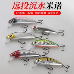 Jerkbait Minnow hundido – Cebo duro artificial para trucha y perca