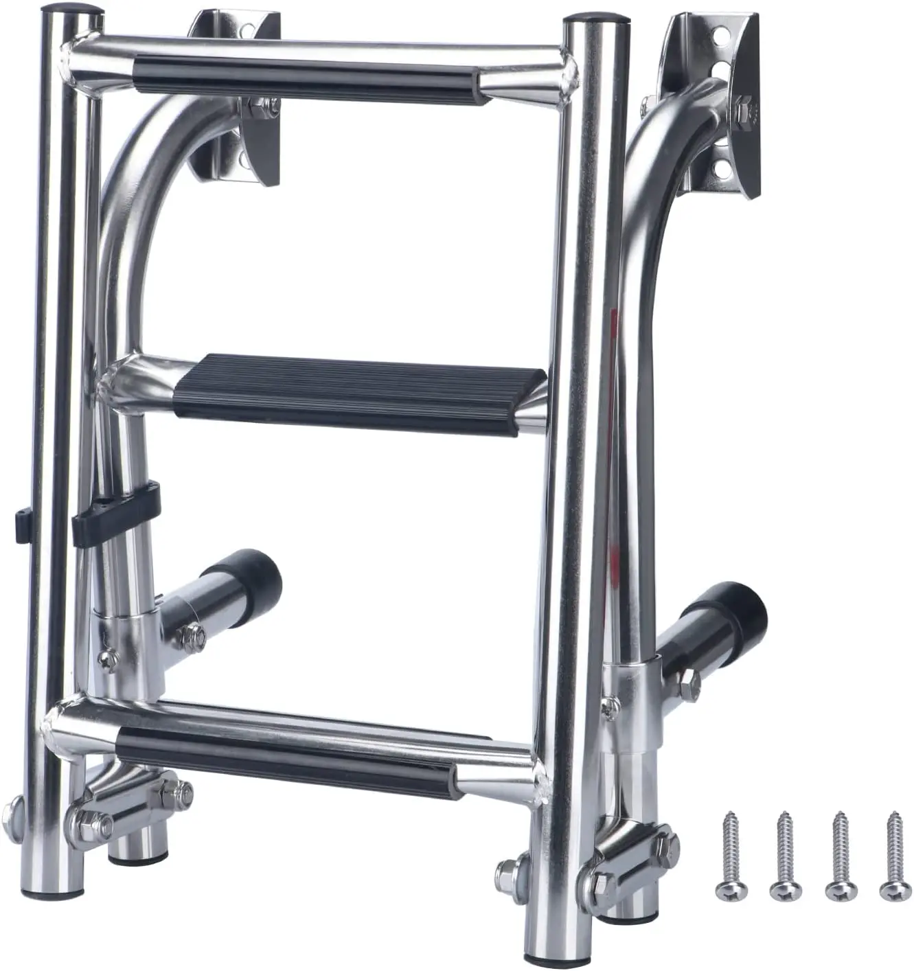 Catera Escalera Plegable Para Barco Acero Inoxidable Marino - imagen 2