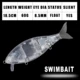 Dr.Holife Swimbait articulado sin pintar blanco - cebo de pesca DIY