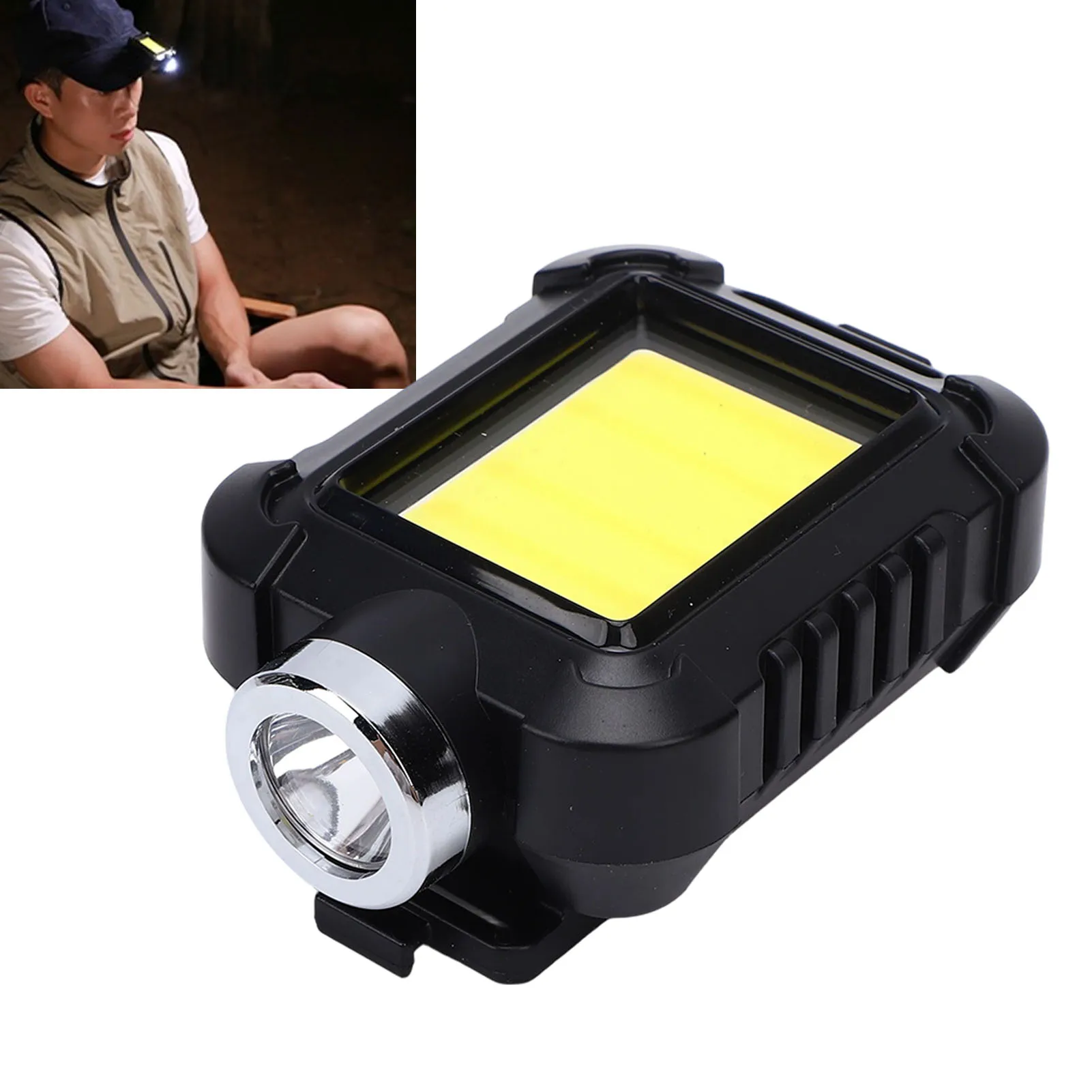 Luz LED portátil para muñeca con correa de silicona