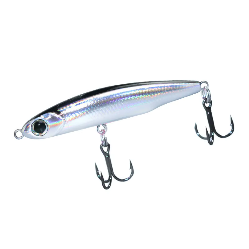 Stickbait hundente con rattle – Señuelo artificial duro para spinning - imagen 3