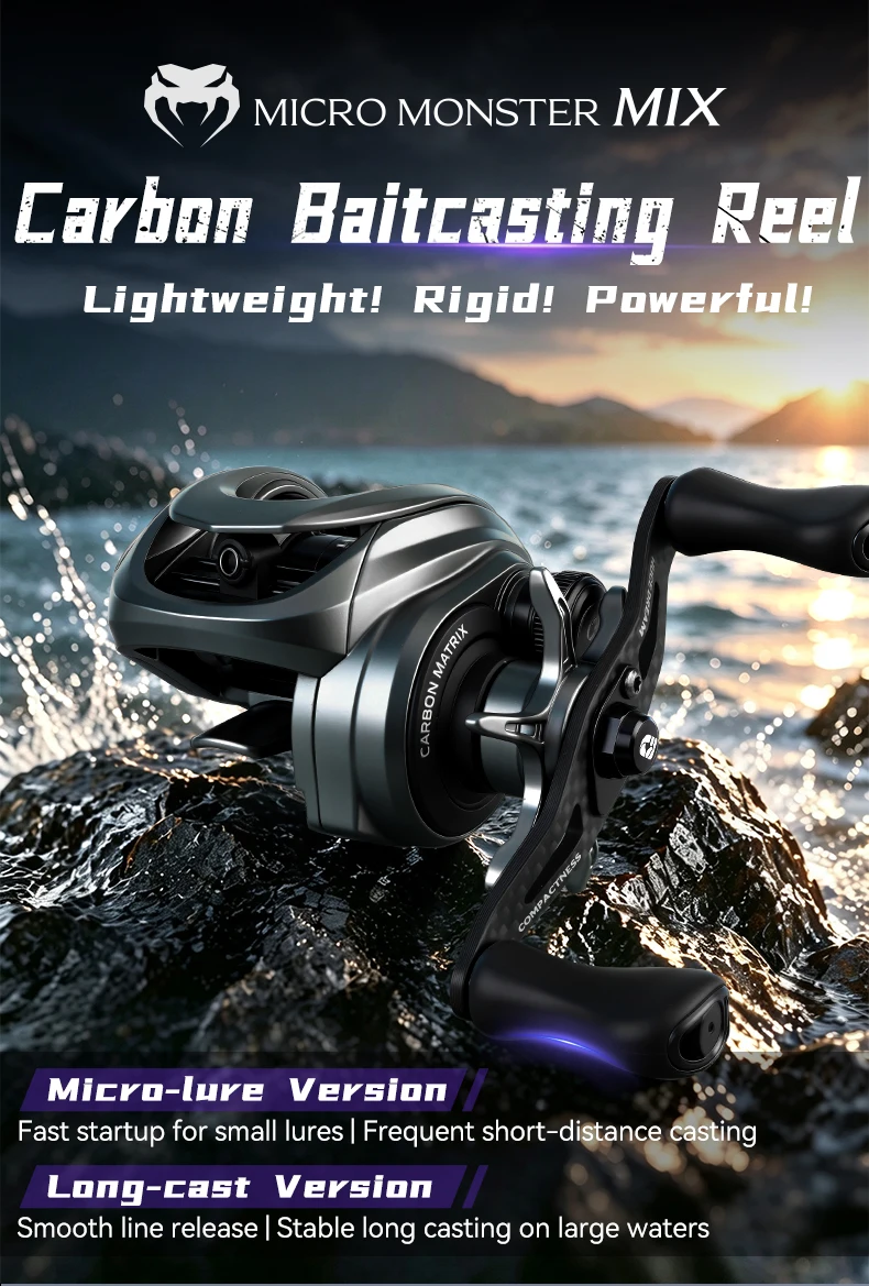 Carrete KINGDOM Micro Monster Mix ultraligero