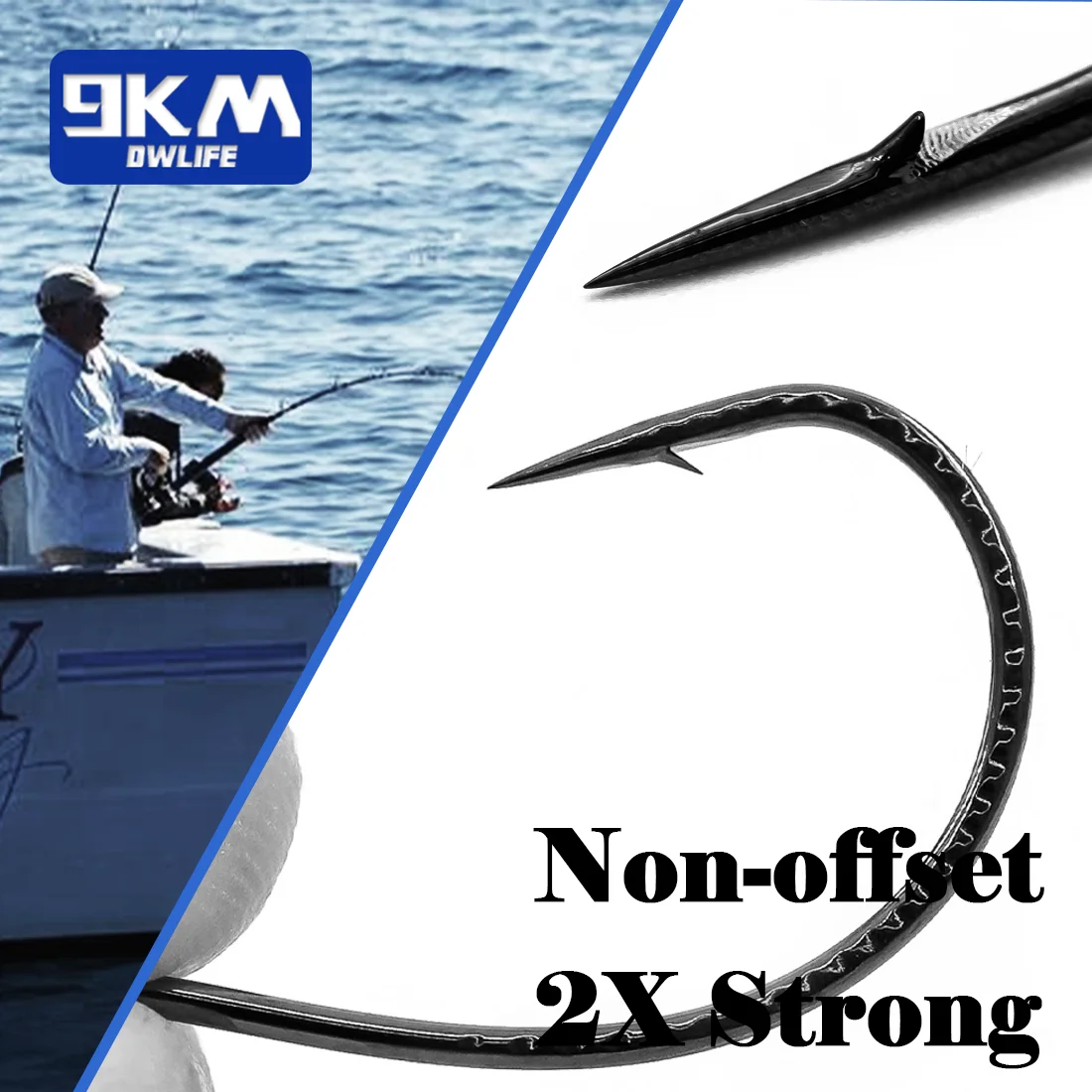 Anzuelos Drop Shot Lubina – Acero Carbono para Pesca en Agua Dulce - imagen 4