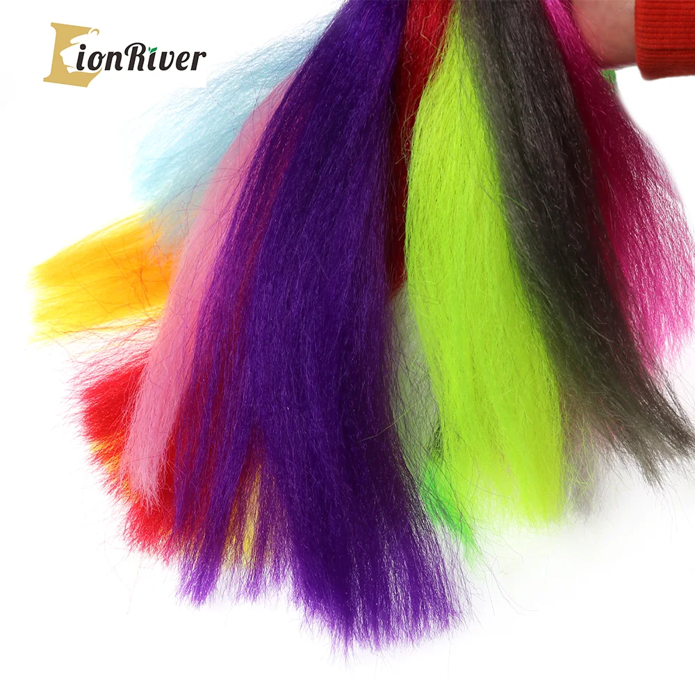 Colores disponibles y textura de la fibra