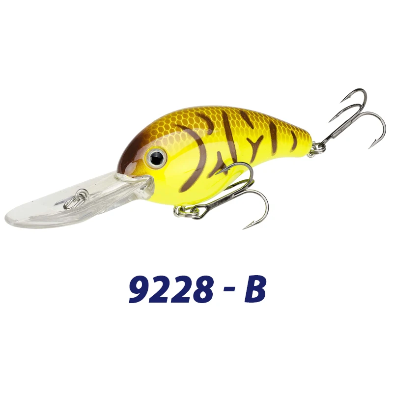 Crankbait de buceo profundo con lengua larga para lubina