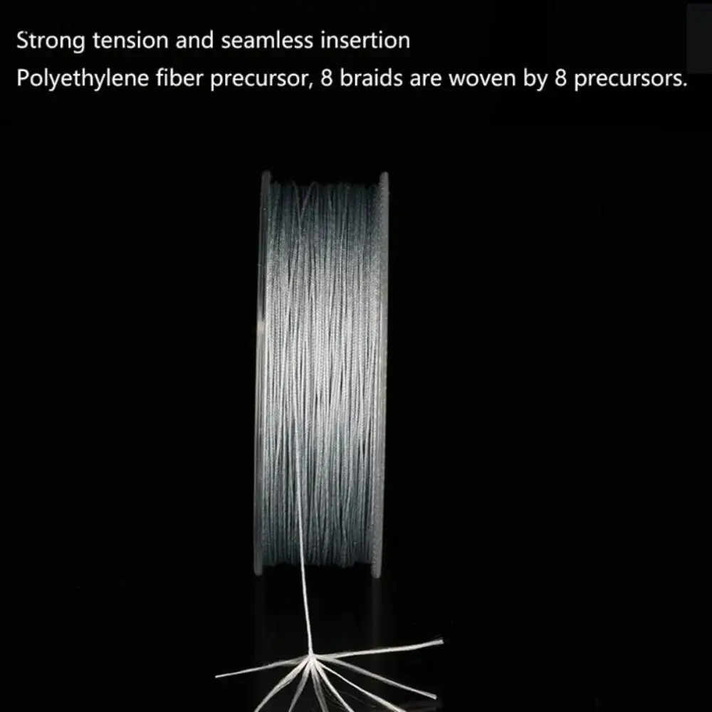 Línea de pesca PE tejida resistente al desgaste, flexible - imagen 2